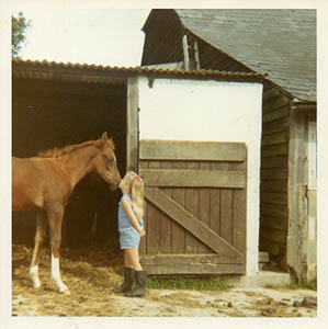 Hannah aged 5 1/2 and friend