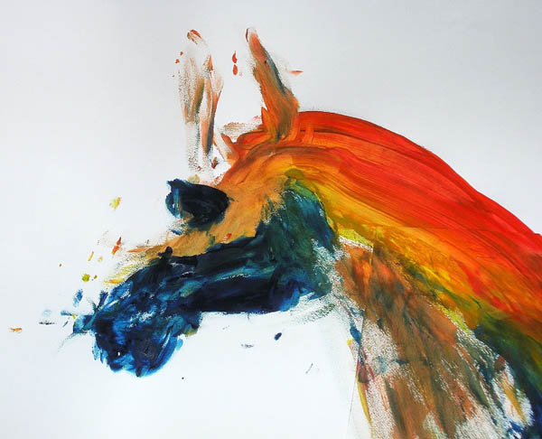 Hannah Rogers - gallery - Handpainted Horse